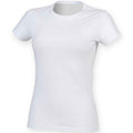 Weiß - Front - SF - "Feel Good" T-Shirt für Damen