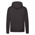 Schwarz - Back - Fruit of the Loom - "Premium" Kapuzenpullover für Herren