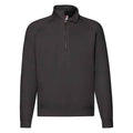 Schwarz - Front - Fruit of the Loom - "Premium" Sweatshirt für Herren