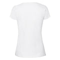 Weiß - Back - Fruit of the Loom - "Premium" T-Shirt für Damen