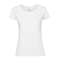 Weiß - Front - Fruit of the Loom - "Premium" T-Shirt für Damen