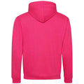 Leuchtend Pink-Dunkelblau - Back - Awdis - "Varsity" Kapuzenpullover für Damen