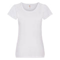 Weiß - Front - Fruit of the Loom - "Original" T-Shirt für Damen