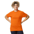 Neon-Orange - Front - Gildan - T-Shirt für Herren-Damen Unisex