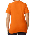 Neon-Orange - Back - Gildan - T-Shirt für Herren-Damen Unisex