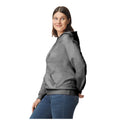 Holzkohle - Side - Gildan - "Softstyle" Kapuzenpullover für Herren-Damen Unisex