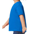 Königsblau - Side - Gildan - T-Shirt Schwere Qualität für Kinder