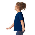 Marineblau - Side - Gildan - T-Shirt Schwere Qualität für Kinder