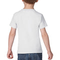 Weiß - Back - Gildan - T-Shirt Schwere Qualität für Kinder