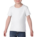 Weiß - Front - Gildan - T-Shirt Schwere Qualität für Kinder