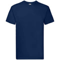 Marineblau - Front - Fruit of the Loom - "Super Premium" T-Shirt für Herren-Damen Unisex