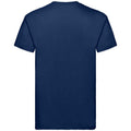 Marineblau - Back - Fruit of the Loom - "Super Premium" T-Shirt für Herren-Damen Unisex