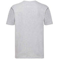 Grau - Back - Fruit of the Loom - "Super Premium" T-Shirt für Herren-Damen Unisex