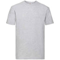 Grau - Front - Fruit of the Loom - "Super Premium" T-Shirt für Herren-Damen Unisex