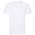 Weiß - Front - Fruit of the Loom - "Super Premium" T-Shirt für Herren-Damen Unisex