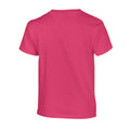 Leuchtend Rosa - Back - Gildan - T-Shirt Schwere Qualität für Kinder