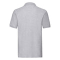 Grau meliert - Back - Fruit of the Loom - "Premium" Poloshirt für Herren