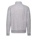 Grau meliert - Back - Fruit of the Loom - "Classic" Sweatjacke für Herren