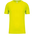 Fluoreszierendes Gelb - Front - Proact - "Performance" T-Shirt für Herren  kurzärmlig