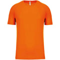 Fluoreszierendes Orange - Front - Proact - "Performance" T-Shirt für Herren  kurzärmlig