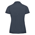 Grau - Back - Russell - "Classic" Poloshirt für Damen