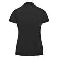 Schwarz - Back - Russell - "Classic" Poloshirt für Damen