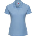 Himmelblau - Front - Russell - "Classic" Poloshirt für Damen