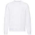 Weiß - Front - Fruit of the Loom - "Classic" Sweatshirt für Herren  Raglanärmel