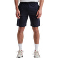 Marineblau - Side - Fruit of the Loom - "Iconic 195" Jersey-Shorts für Herren