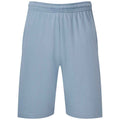 Graublau - Front - Fruit of the Loom - "Iconic 195" Jersey-Shorts für Herren