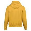 Gold - Back - Gildan - Sweatshirt mit Kapuze für Kinder