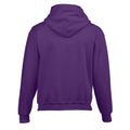 Violett - Back - Gildan - Sweatshirt mit Kapuze für Kinder