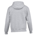 Grau - Back - Gildan - Sweatshirt mit Kapuze für Kinder