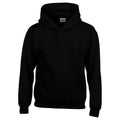 Schwarz - Front - Gildan - Sweatshirt mit Kapuze für Kinder