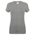 Grau - Front - SF - "Feel Good" T-Shirt Stretch für Damen