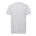 Grau meliert - Back - Fruit of the Loom - "Value" T-Shirt für Herren-Damen Unisex