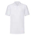 Weiß - Front - Fruit of the Loom - Poloshirt für Herren