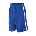 Königsblau-Weiß - Front - Spiro - Basketball-Shorts für Herren