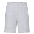 Grau meliert - Front - Fruit of the Loom - Shorts für Herren