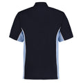 Marineblau-Hellblau - Back - GAMEGEAR - "Track" Poloshirt für Herren