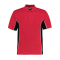 Rot-Schwarz - Front - GAMEGEAR - "Track" Poloshirt für Herren