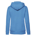 Azurblau - Back - Fruit of the Loom - Hoodie mit durchgehendem Reißverschluss für Damen