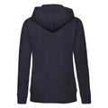 Marineblau - Back - Fruit of the Loom - Hoodie mit durchgehendem Reißverschluss für Damen