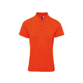 Orange - Front - Premier - Poloshirt für Damen