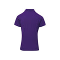 Violett - Back - Premier - Poloshirt für Damen