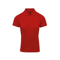 Rot - Front - Premier - Poloshirt für Damen