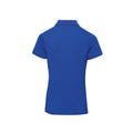 Königsblau - Back - Premier - Poloshirt für Damen