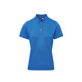Saphir-Blau - Front - Premier - Poloshirt für Damen