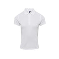 Weiß - Front - Premier - Poloshirt für Damen