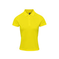 Gelb - Front - Premier - Poloshirt für Damen